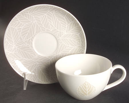 City Park Breakfast Cup & Cream Soup Saucer Set