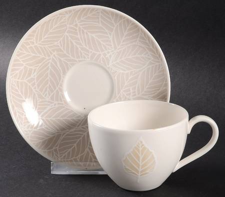 City Park Flat Cup & Saucer Set