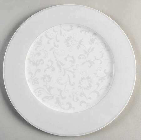 Gray Pearl Buffet Service Plate