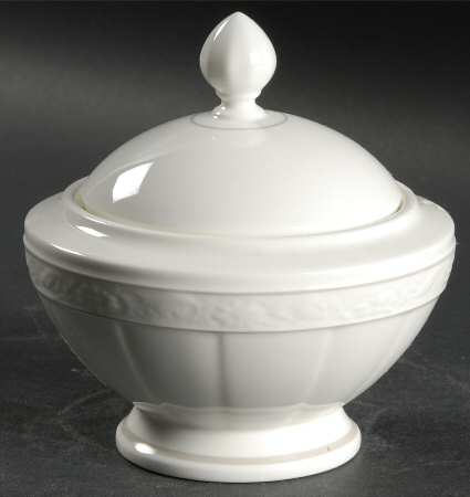 Gray Pearl Sugar Bowl & Lid