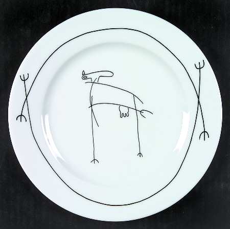 Wacky #1 Salad/Dessert Plate