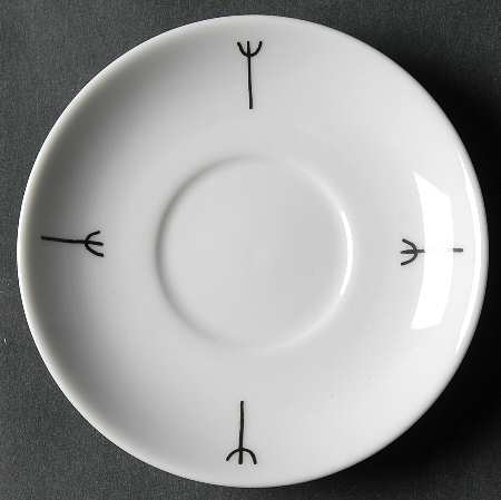 Wacky #3 Saucer for Demitasse Cup