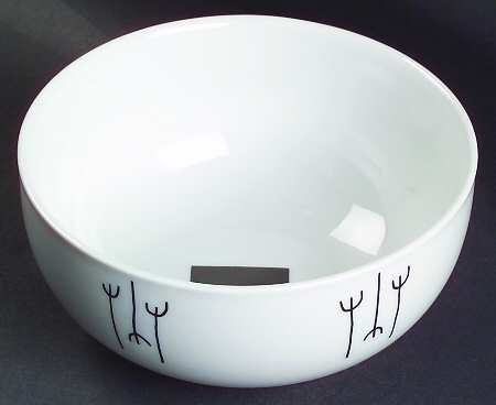 Wacky #4 Coupe Cereal Bowl