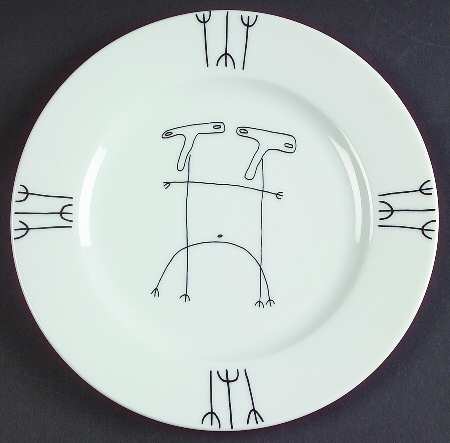Wacky #4 Salad/Dessert Plate