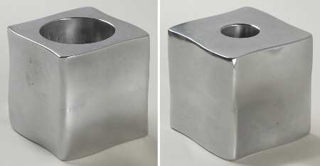New Wave New Wave Caffe Metal Reversible Candleholder