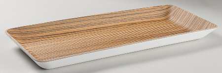 New Wave New Wave Caffe 15" Rectangular Wood Tray