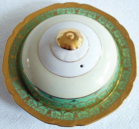 VIT203 Round Covered Butter
