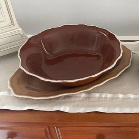 Terreno 18" Oval Serving Platter