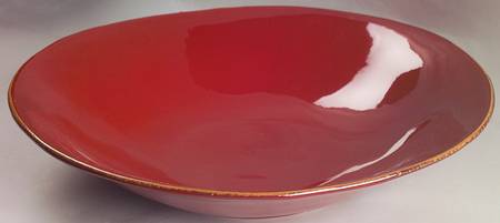 Rosso Vecchio 15" Pasta Serving Bowl