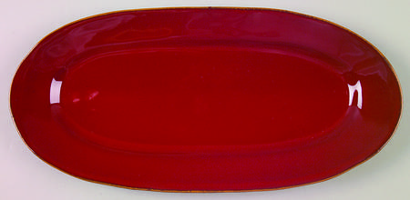 Rosso Vecchio 16" Oval Serving Platter