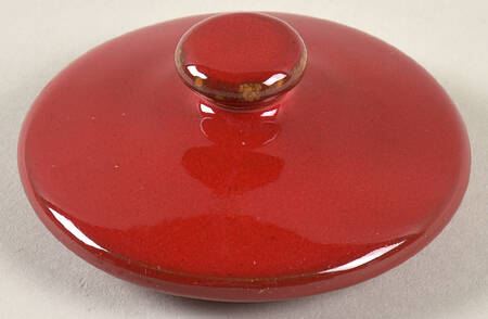 Rosso Vecchio Lid for Sugar Bowl