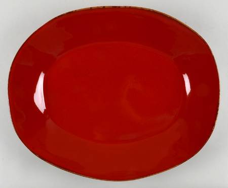 Rosso Vecchio 19" Oval Serving Platter