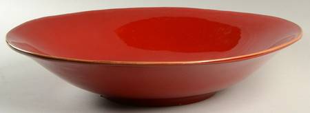 Rosso Vecchio 15" Large Salad Serving Bowl