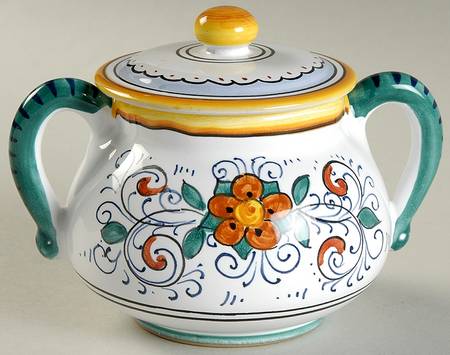 Umbria Sugar Bowl & Lid