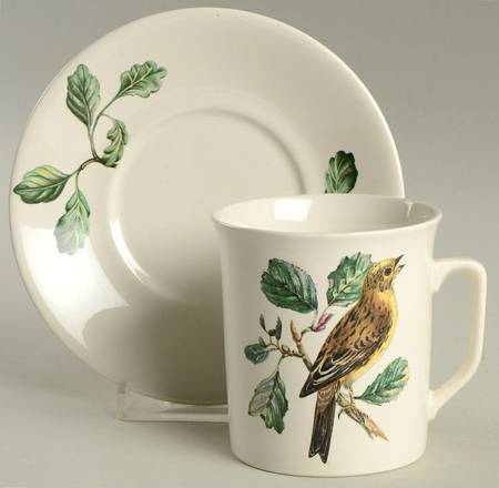 VIL89 Flat Cup & Saucer Set