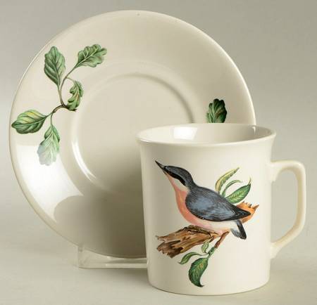 VIL89 Flat Cup & Saucer Set