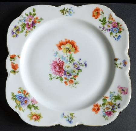VIT220 Square Salad Plate