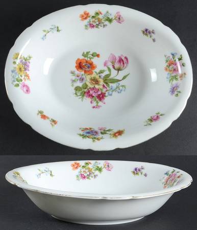 VIT220 10" Oval Vegetable Bowl