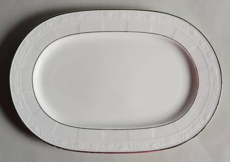 Catherine 13" Oval Serving Platter