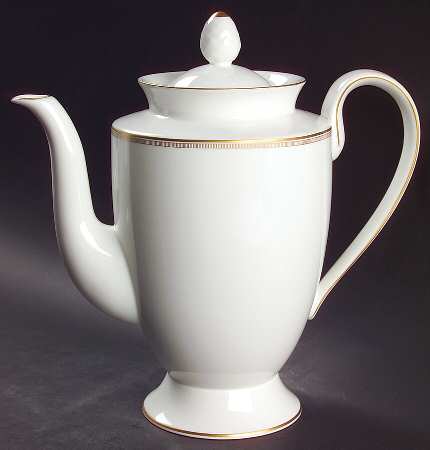 Estelle Gold Coffee Pot & Lid