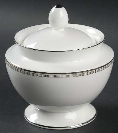 Estelle Platinum Sugar Bowl & Lid