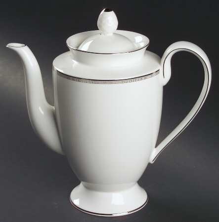 Estelle Platinum Coffee Pot & Lid