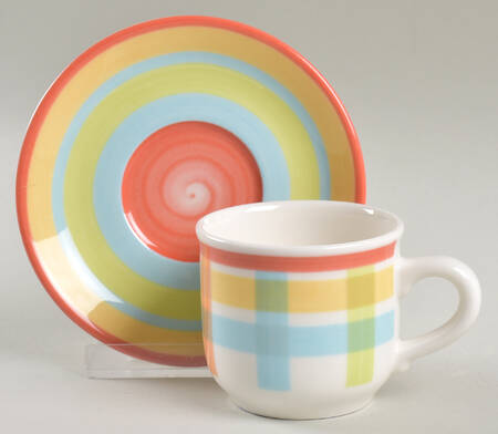 Monsieur Flat Demitasse Cup & Saucer Set