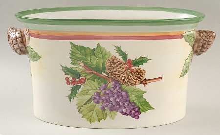French Noel 14" Jardiniere
