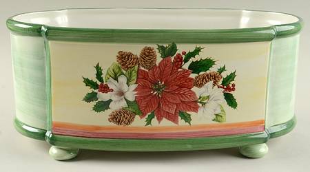 French Noel 14" Planter