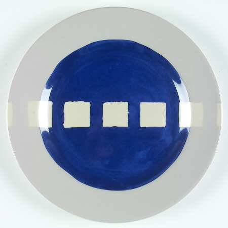 Passerelle Blue Salad Plate