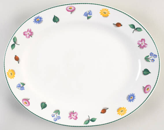 Spring 13" Oval Serving Platter