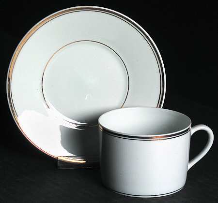 Jubilee Flat Cup & Saucer Set