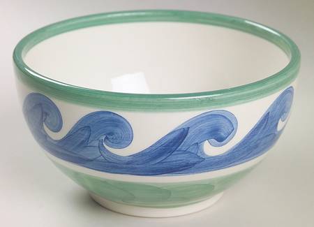 Blue Waves Rice Bowl