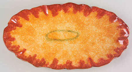 Pompei 17" Oval Serving Platter