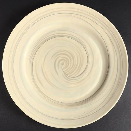 Murano (White) Service Plate (Charger)