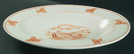 Bramasole 15" Deep Round Platter