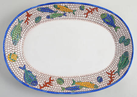 Nettuno 19" Oval Serving Platter