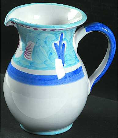 Campagna Fish Light Blue (Pesce) 56 Oz Pitcher