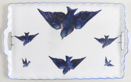 Blue Bird 12" Rectangular Tray