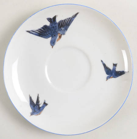Blue Bird Saucer