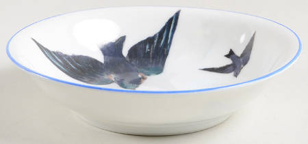 Blue Bird Fruit/Dessert (Sauce) Bowl