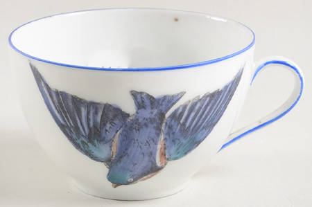 Blue Bird Flat Cup