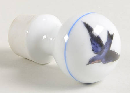 Blue Bird Stopper for Perfume Bottle