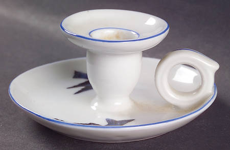 Blue Bird Candleholder
