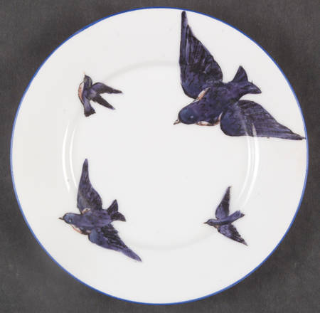 Blue Bird Bread & Butter Plate