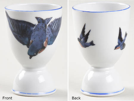 Blue Bird Double Egg Cup