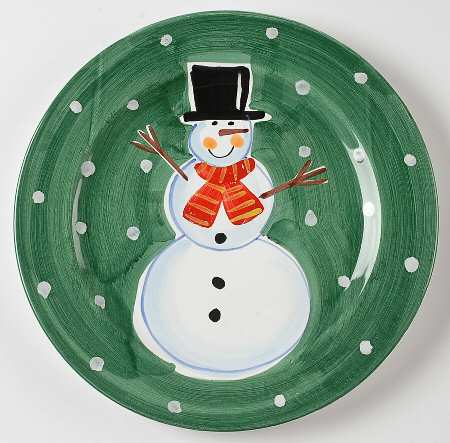 Snowman by Vietri (Italy)