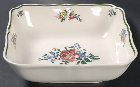 Alt Strasburg (Trim On Edge) 7" Square Vegetable Bowl