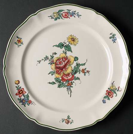Alt Strasburg (Trim On Edge) Dinner Plate