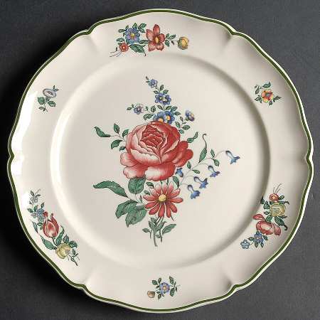 Alt Strasburg (Trim On Edge) Dinner Plate